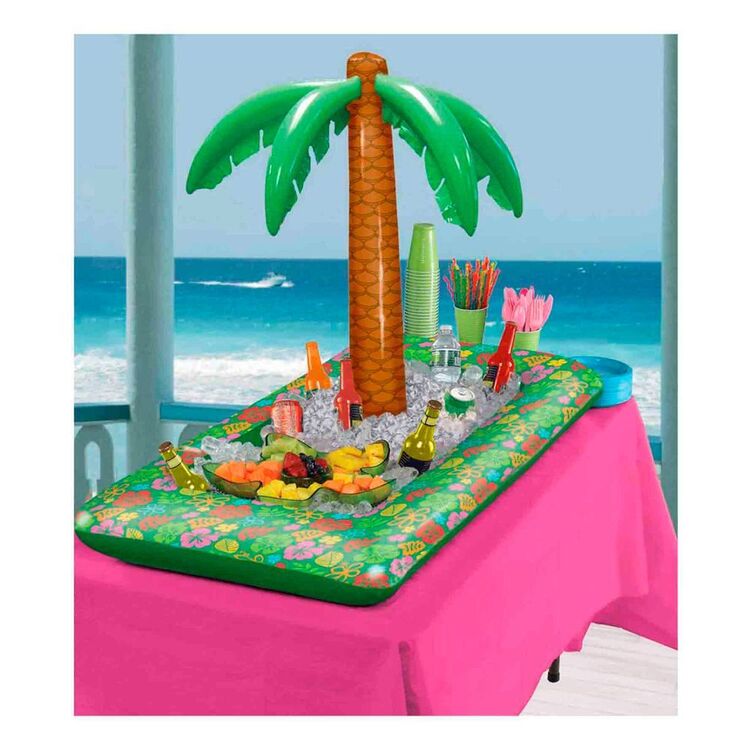 Amscan Summer Luau Inflatable Palm Tree Cooler Multicoloured
