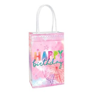 Amscan Girl-Chella Birthday Paper Kraft Bags Multicoloured