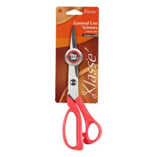 Klasse 9'' Soft Grip Household Scissors Pink 9 in