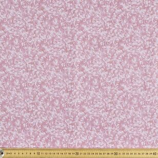 Vines Printed 274 cm Cotton Backing Fabric Pink 274 cm