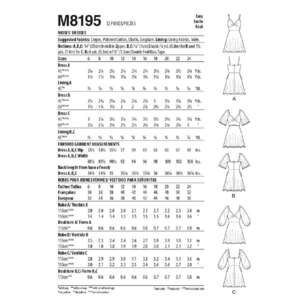 McCall's M8195 Misses' Dresses