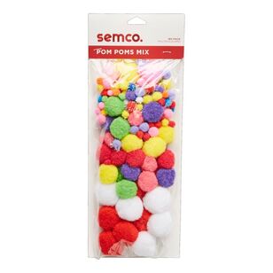 Semco Pompoms Mix Multicoloured