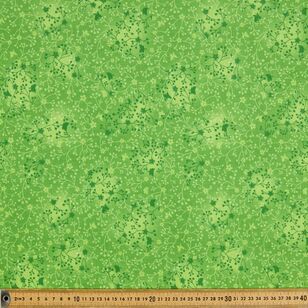 Flutter Printed 112 cm Cotton Blender Fabric Emerald 112 cm