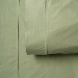 KOO 250 Thread Count Aloe Vera Sheet Set Desert Sage