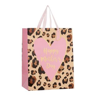 Spartys Mother's Day Large Leopard Gift Bag Leopard Large