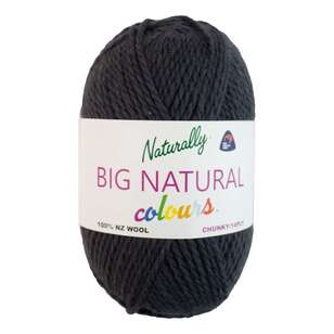 Naturally Big Natural Colours 14 Ply Yarn Charcoal 150 g