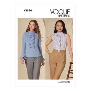 Vogue V1824 Misses' and Misses' Petite Top