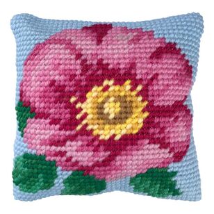 Lady Bird Designs Wild Rose Tapestry Cushion Kit Wild Rose