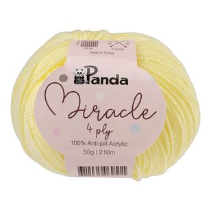 Panda Miracle 4 Ply Yarn Lemon Citrus 50 g