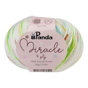 Panda Miracle 4 Ply Yarn Medley Print 50 g