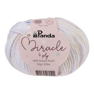 Panda Miracle 4 Ply Yarn Plum Print 50 g