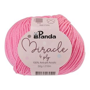 Panda Miracle 4 Ply Yarn Sweet Coral 50 g