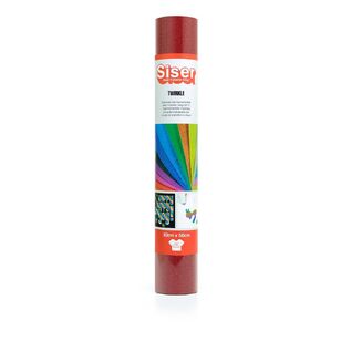 Siser Heat Transfer Twinkle Vinyl Red 30 x 50 cm