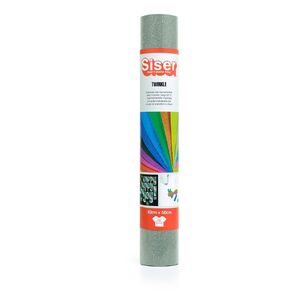 Siser Heat Transfer Twinkle Vinyl Silver 30 x 50 cm