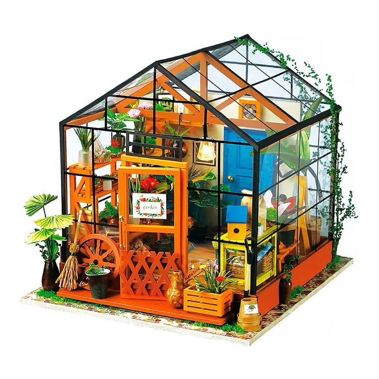 Cat House *Build-Your-Own* Dollhouse Kit