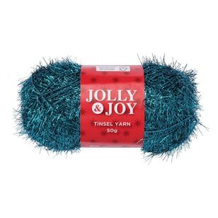 Jolly & Joy Tinsel Yarn Green 50 g