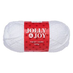 Jolly & Joy Twist Yarn White 100 g