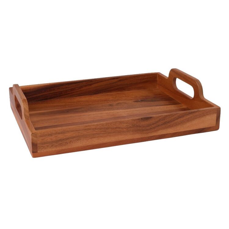Wood Serving Trays Candle Holder Decorative Tray Coffee Table Tray for Home  Decor - China Fruit Tray and Home Decoration price