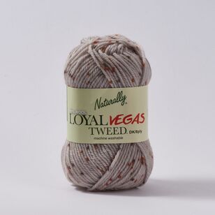 Naturally Loyal Vegas Tweed 8 Ply Wool Yarn Oatmeal 50 g