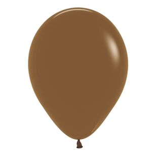 Sempertex Fashion Latex Balloons Coffee Brown 30 cm
