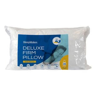 SleepMaker Deluxe Firm Standard Pillow White Standard