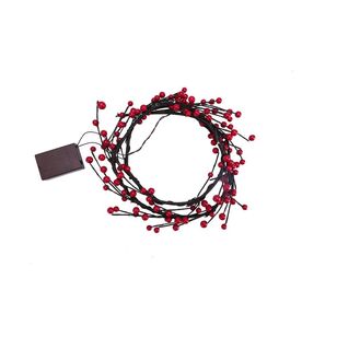 Jolly & Joy Bundle Garland LED Light Red 1.8 m