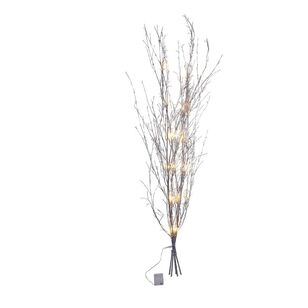 Jolly & Joy Bamboo Branch LED Light Silver 1.2 m