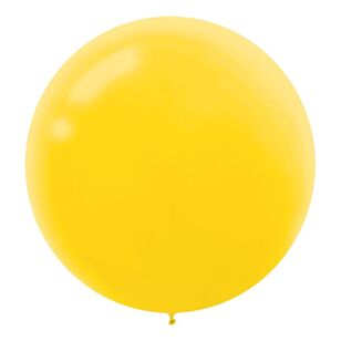 Sempertex 60cm Latex Balloon Yellow 60 cm