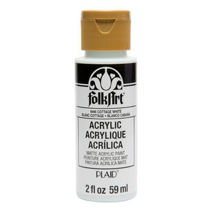 Folk Art 59 mL Acrylic Paint Cottage White 59 mL