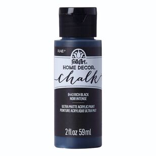 Folk Art 59 mL Chalk Paint Rich Black 59 mL