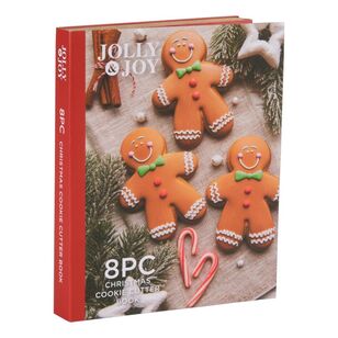 Jolly & Joy Cookie Cutter 8 Piece Set Grey