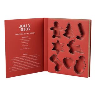 Jolly & Joy Cookie Cutter 8 Piece Set Grey