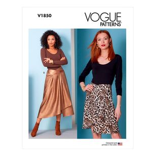 Vogue Sewing Pattern V1850 Misses' Skirt