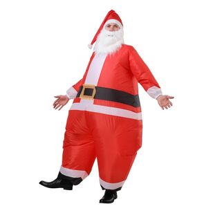 Jolly & Joy Inflatable Santa Adult Costume Red