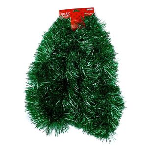 Jolly & Joy Christmas Luxe Tinsel Green 2 m