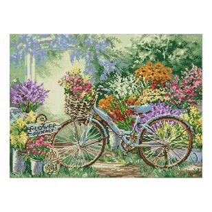 Diamond Dotz The Flower Mart Kit Multicoloured 50 x 67 cm