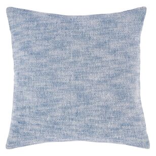 Brampton House Hudson Text Cushion Blue 45 x 45 cm