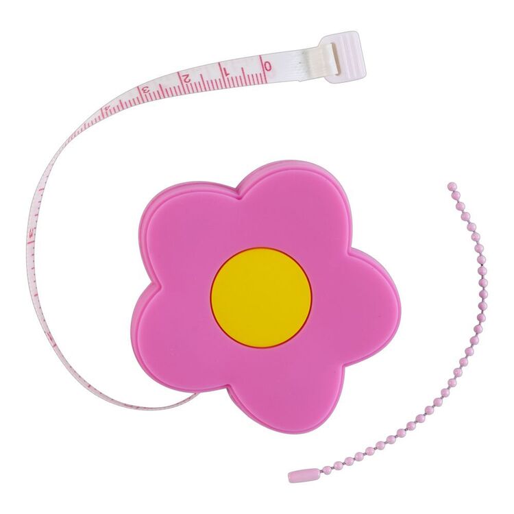 Soft Tape Measure, Retractable Sewing Tape, Mini Dual Sided Measuring Tape  for Body Fabric Sewing Tailor Cloth Knitting, 1.5m(Pink)