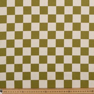 Checkerboard Printed 112 cm Buzoku Duck Fabric Multicoloured 112 cm