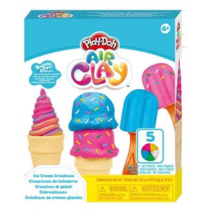 Fake Ice Cream Swirl & Ice Cream Scoop - Playcode3 Air Dry Foam Clay 