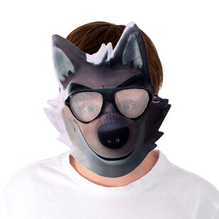 Bad Guys Mr Wolf Mask Grey