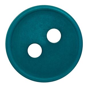 Hemline Round Nylon 18 Button 8 Pack Mid Blue 11 mm