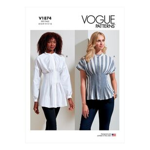 Vogue Sewing Pattern V1874 Misses' Tops