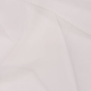 Plain 180 cm Zan Bridal Tulle Fabric White 180 cm