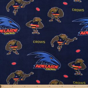 Adelaide Crows AFL 148 cm Polyester Fleece Multicoloured 148 cm