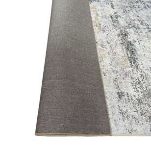 KOO Azmi Bram Patterned Floor Rug Grey 160 x 230 cm