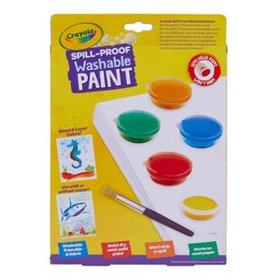 Crayola Spill-Proof Washable Paint Multicoloured