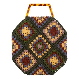 Moda Vera DIY Crochet Bag Kit Green