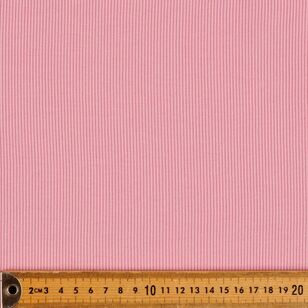 Plain 125 cm 210 GSM Ribbed Knit Fabric Fragrant Lilac 125 cm