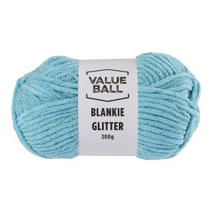 Value Ball Blankie Glitter Yarn Spearmint 300 g